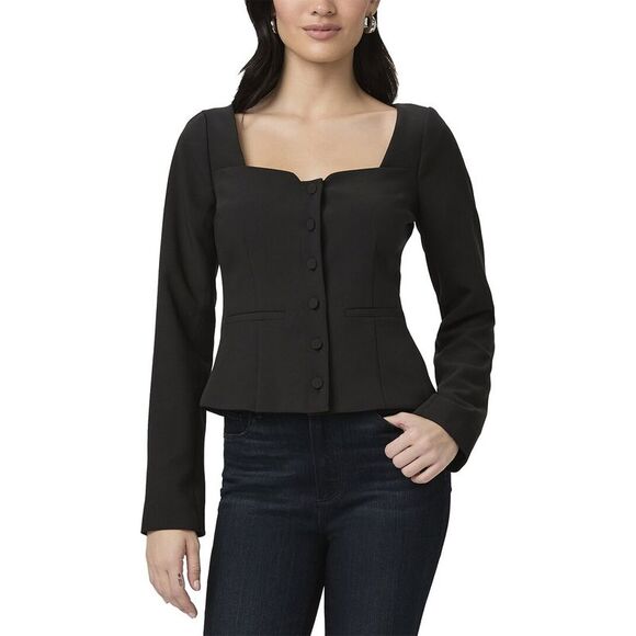 Paige Womens  Rhea Top, Black - Picture 1 of 3
